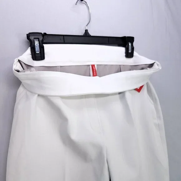 Spanx Ankle Flare Pant Comfort Elastic Waist Silver Lining Large Office Casual - Picture 4 of 15